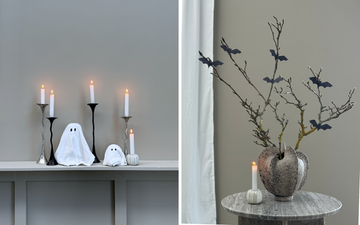 Halloween DIY-dekorasjon - enkel og stemningsfull høstpynt.