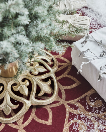 Juletrefot fra Lene Bjerre – Elegant og solid base for å stabilisere juletreet ditt.