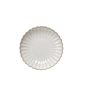 Camille desserttallerken Ø19 cm. råhvit