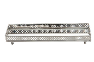 Bethel serveringsfat H35 Ø14 cm. sølv