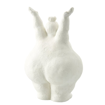 Serafina dekorasjon H28 cm. råhvit