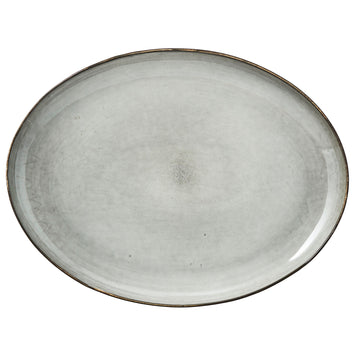 Amera serveringsfat 40x30 cm. grå