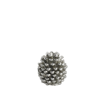 Serafina stake Polyresin L6xB6XH6 cm. antikk sølv