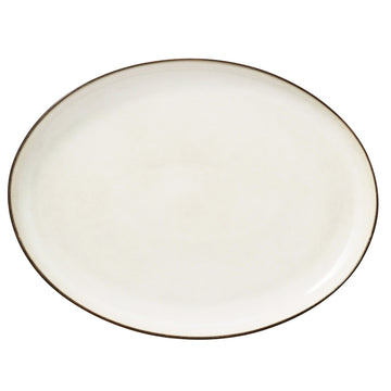 Amera serveringsfat 40x30 cm. beige