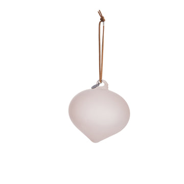 Clarinne julekule 10 cm. pudder