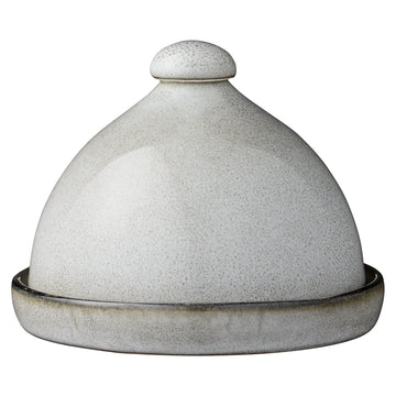 Amera smørskål H12 cm. grå