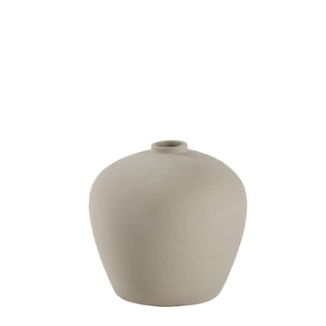 Catia vase H38 cm. sølvgrå