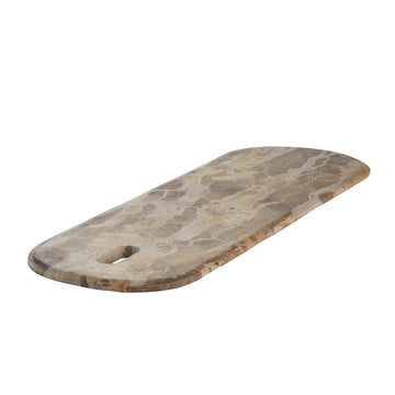 Ellia skjærebrett 60X20 sand, Marmor