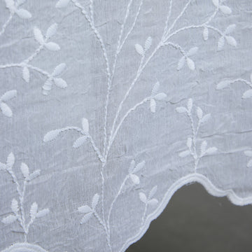 Eloise duk L280x160 cm. råhvit