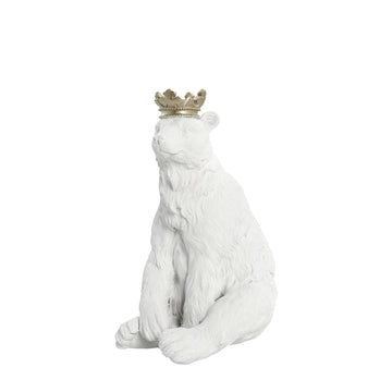 Sebina dekorasjon Polyresin L13,2xB10,5XH20 cm. hvit