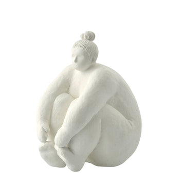 Serafina dekorasjon H24 cm. råhvit