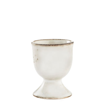Amera eggeglass H6,5 cm. beige