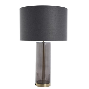 Sarille bordlampe H63,5xB40 cm. mørkegrå