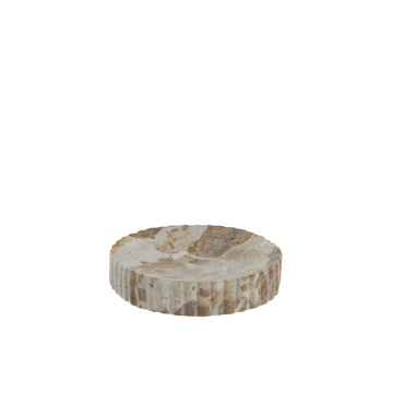 Eliana såpeskål H2,5xB12 cm. sand