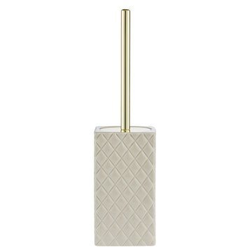 Portia toalettbørste H39xB10 cm. brun sand