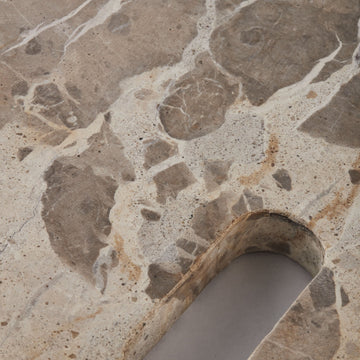 Ellia skjærebrett 45X30 sand, Marmor