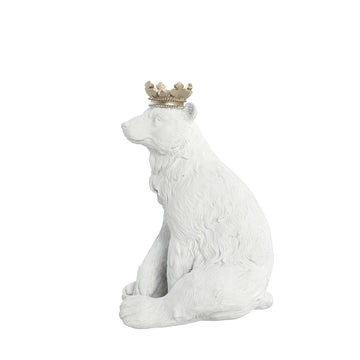 Sebina dekorasjon Polyresin L13,2xB10,5XH20 cm. hvit
