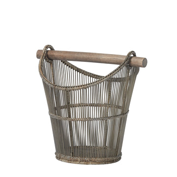 Norah kurv H37 cm. natur