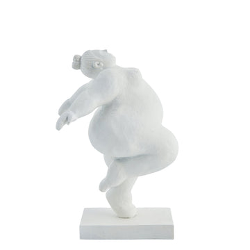 Serafina dekorasjon H23 cm. hvit