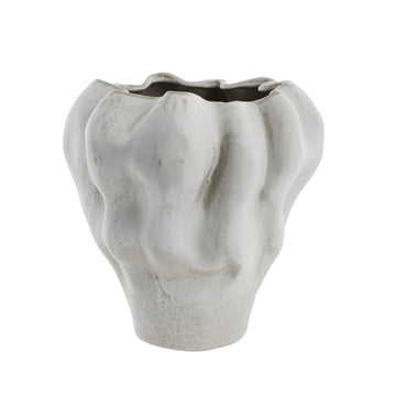 Viola vase 30x33 cm. sand