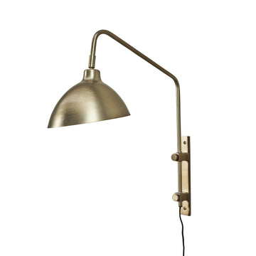 Sofinna vegglampe H48xB21 cm. lys gull