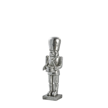 Serafina dekorasjon Polyresin L7,2xB7,2XH22,7 cm. antikk sølv