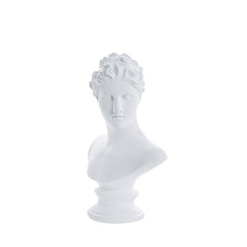 Statia dekorasjon H30,5 cm. hvit