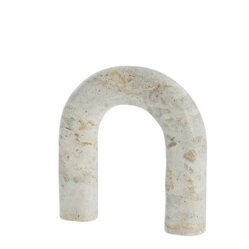 Ellia dekorasjon H25,5 cm. sand marmor