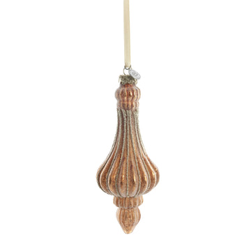Norille julekule 16X6,5 cm. brun