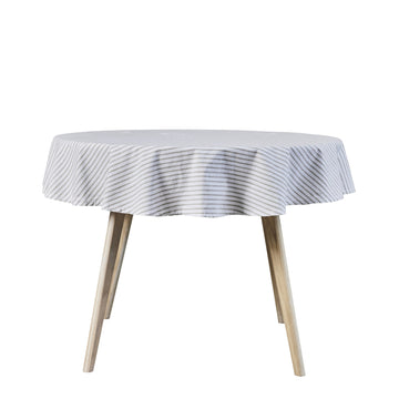 Olivia rund duk 140 cm. hvit