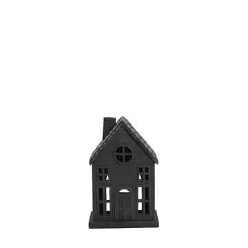 Seholia dekorasjon Polyresin L11xB9XH17 cm. svart