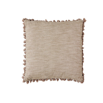 Oville putetrekk 50x50 cm. mørk sand