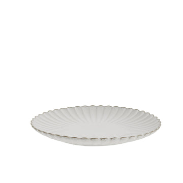 Camille middagstallerken Ø27 cm. råhvit