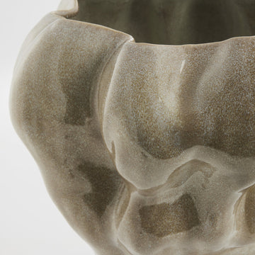 Viola vase 30x33 cm. sand