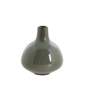 Helene vase mørkegrønn 8x8 cm.