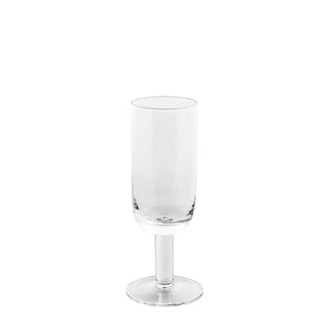 Daphne champagne glass transparent 18x7,2 cm.