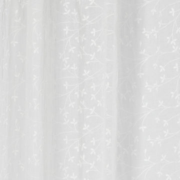 Eloise dusjforheng 200x160 cm. råhvit