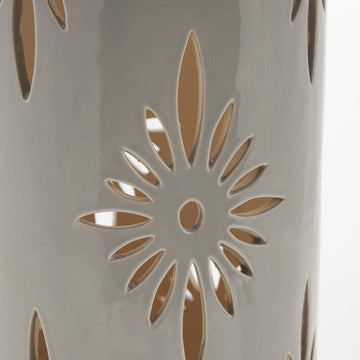 Hilde lykt sand H39 cm.
