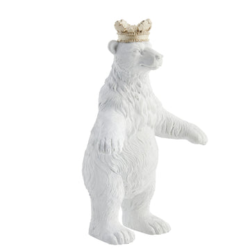 Sebina dekorasjon Polyresin L13xB10,2XH20,5 cm. hvit
