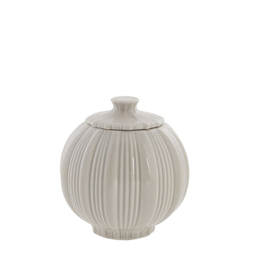 Lily krukke brun sand 11x11,5 cm.