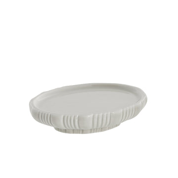 Lily såpeskål brun sand 14x10 cm.