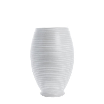 Catharinia potteskjuler H35 Ø22 cm. råhvit