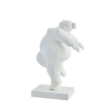 Serafina dekorasjon H23 cm. hvit