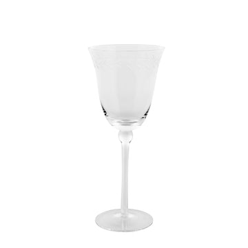 Dauphine hvitvinsglass transparent 8,3x8,3 cm.