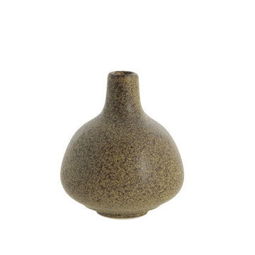 Helene vase brun 8x8 cm.