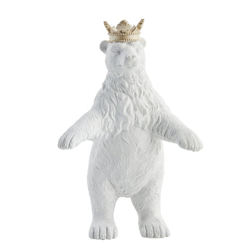 Sebina dekorasjon Polyresin L13xB10,2XH20,5 cm. hvit