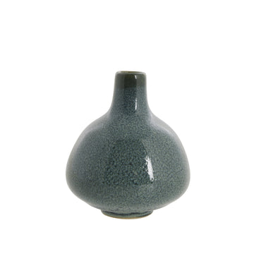 Helene vase bleknet blått 8x8 cm.