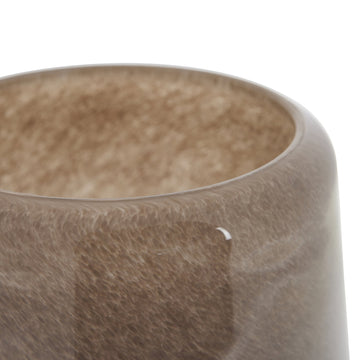 Josefine vase H20,5 cm. taupe