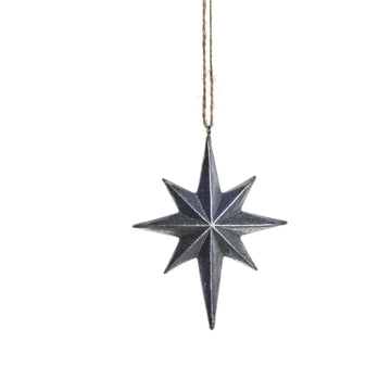 Serafina ornament H12,2 cm. antikk sølv