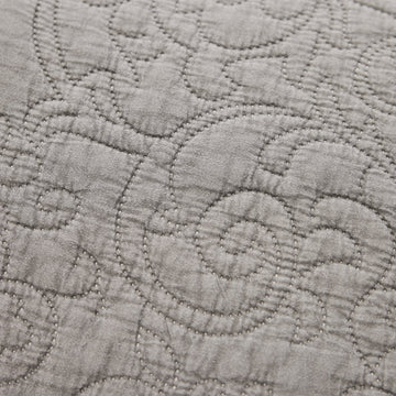 Isabelle putetrekk 40x60 cm. grå polyester